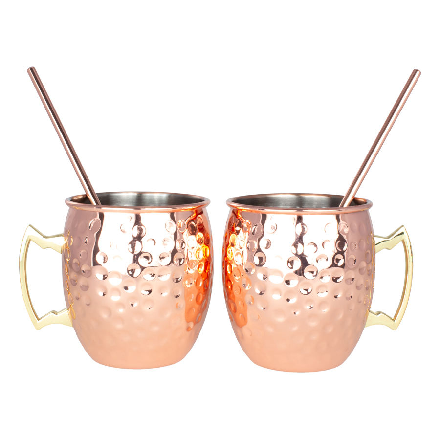 SET_TAZAS DE COBRE_MOSCOW